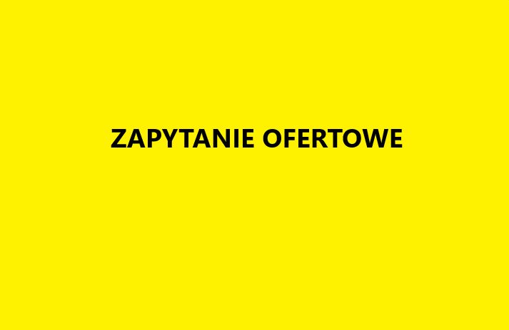 Zapytanie ofertowe studnia